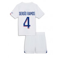 Fotbalové Dres Paris Saint-Germain Sergio Ramos #4 Dětské Alternativní 2022-23 Krátký Rukáv (+ trenýrky)